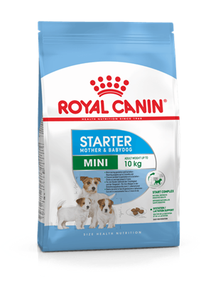 Royal Canin רויאל קנין 1 ק"ג מזון יבש לגורים וכלבה בהריון ולאחר המלטה מגזע קטן (מיני סטרטר מוד'ר & בייבידוג)