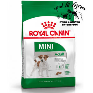 Royal Canin רויאל קנין 4 ק"ג מזון יבש לכלבים בוגרים מגזע קטן (מיני אדולט)