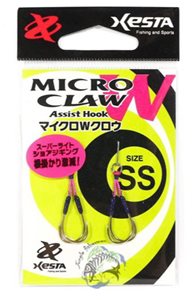 Xesta Micro W Claw Twin Assist Hooks