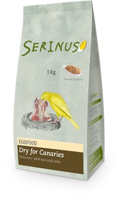 psittacus serinus eggfood dry for canaries 1kg - מזון יבש עשיר לכנרים