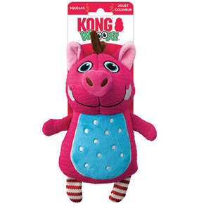 צעצוע לכלב בובת קונג וופז חזיר יבלות בינוני Kong whoopz