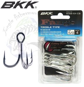 BKK - FANGS TREBLE TYPE 6066-5X-CB