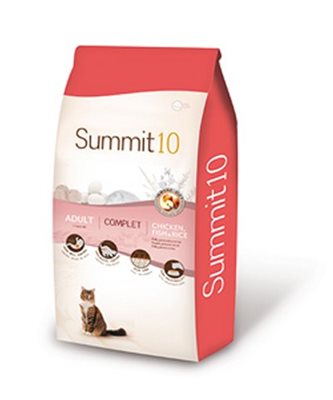 סאמיט 10 summit10 חתול עוף ואורז 3 ק”ג