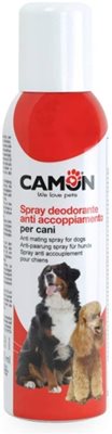 Camon - Spray Deodorant Anti Coupling for Dogs, Removes Males from Bitch in Heat
