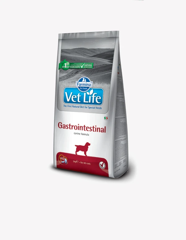 Vet Life Gastro-Intestinal וט-לייף מזון יבש לטיפול במערכת העיקול לכלב 2kg