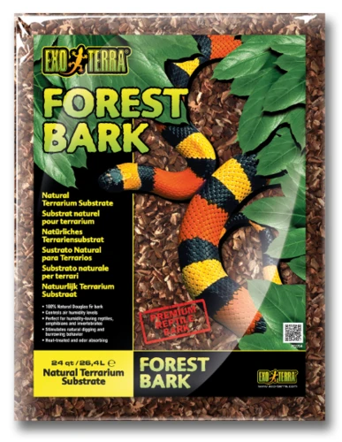 אקזוטרה מצע קליפות עץ טבעי לטרריום - 26.4 ליטר