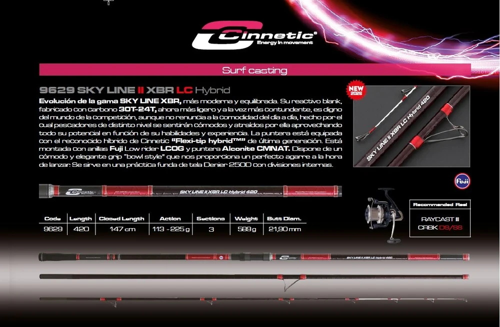 SKY LINE II XBR LC HYBRID 4.2M 9629