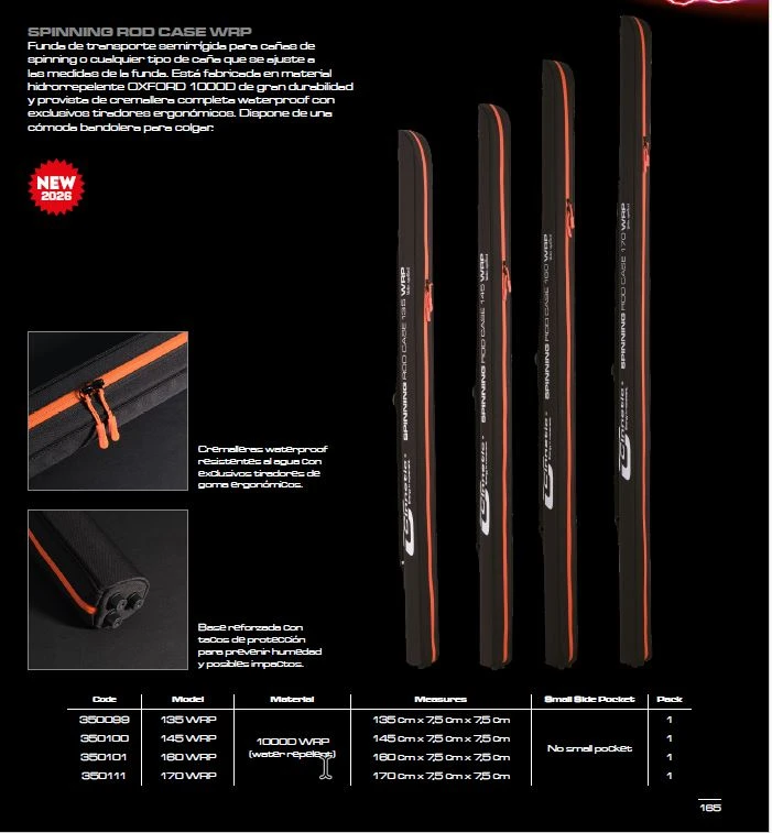 SPINNING ROD CASE 135CM 350099