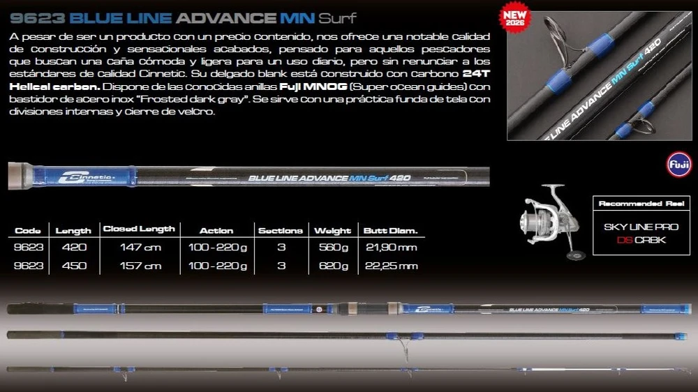 BLUE LINE ADVANCE MN SURF 4.2M 9623