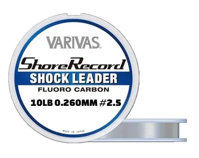 VARIVAS Shore Record Shock Leader 30m10LB