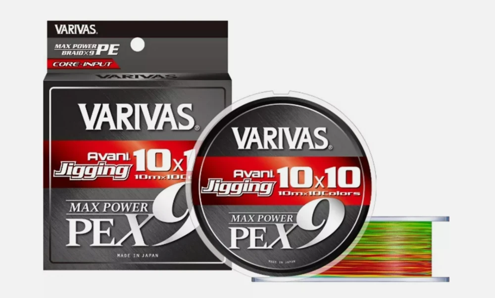 VARIVAS Avani Jigging 10×10 Max Power X9 1.2PE 300m 25LB