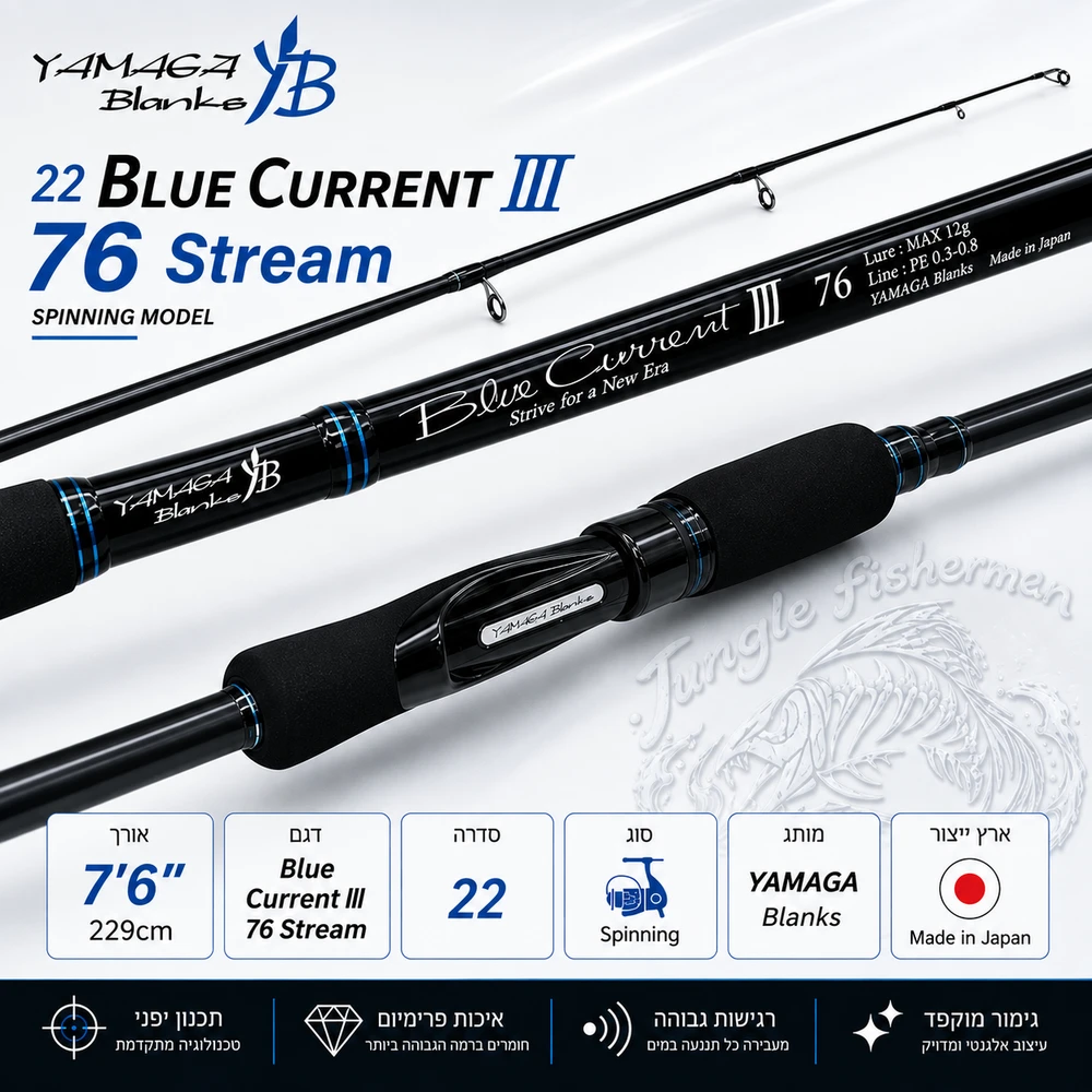 YAMAGA BLANKS 22 Blue Current III 76 Stream