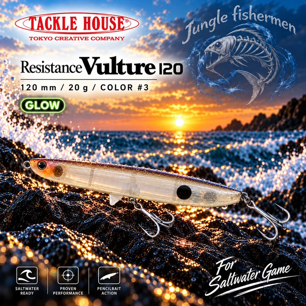 tackle house - resistance vulture 120mm/20g - #3
