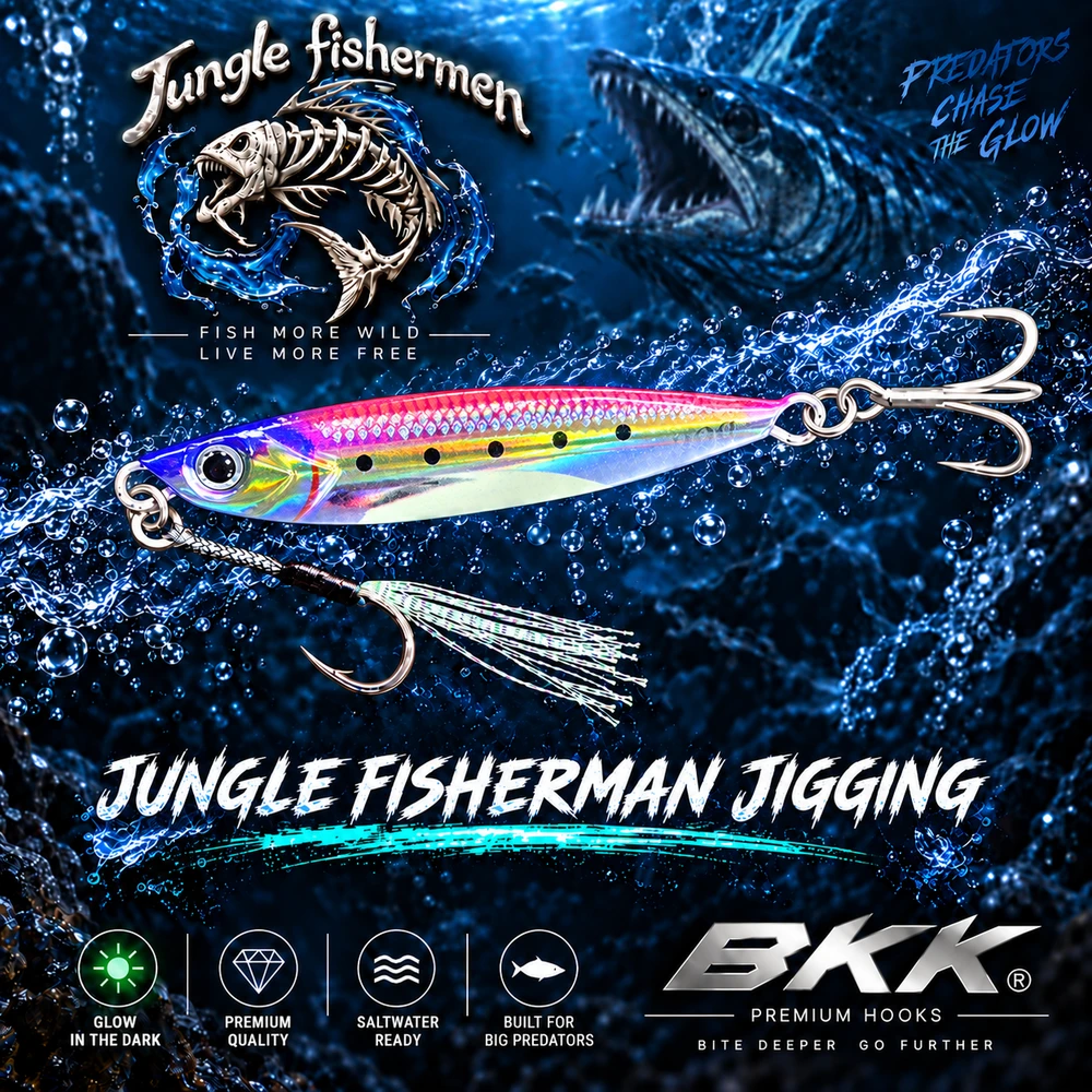 JF JIGING BKK 30G RAINBOW GLOW