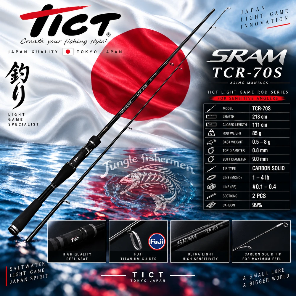 TICT SRAM TCR-70S 05-8G 218CM