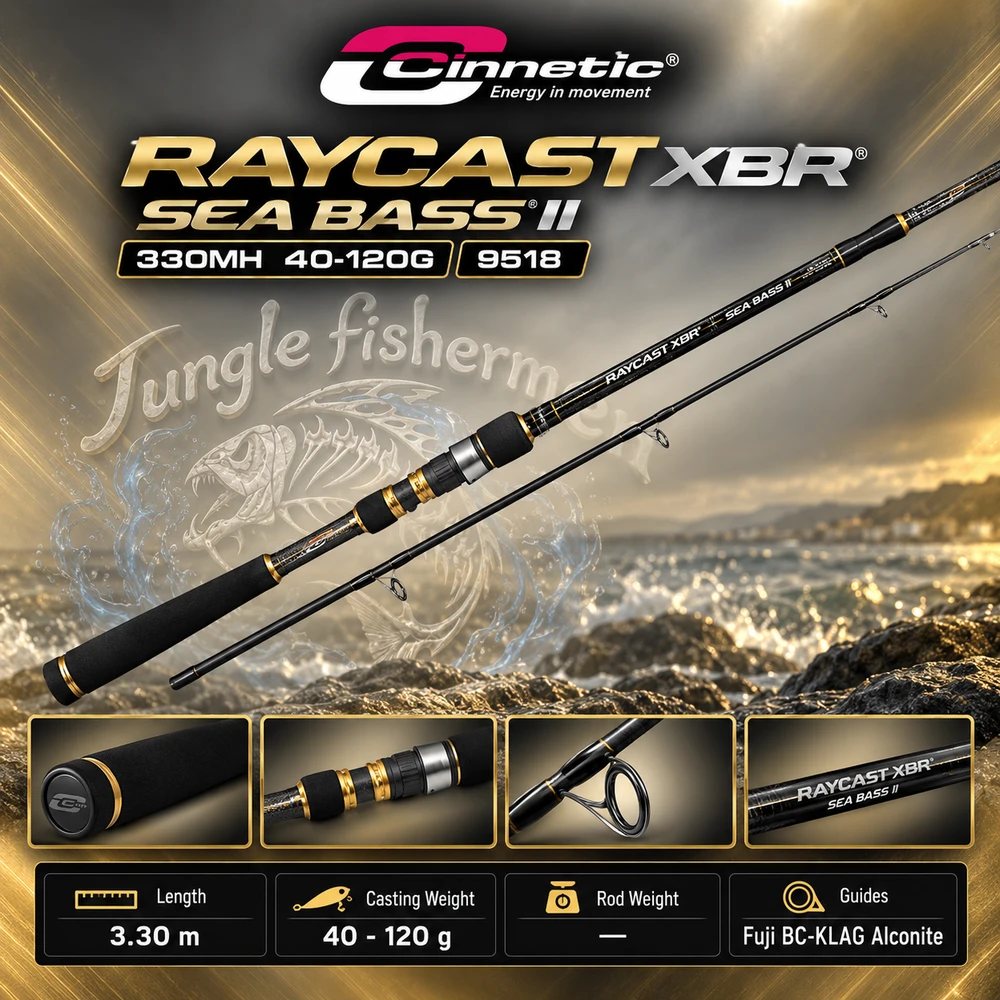 RAYCAST XBR SEA BASS II 330MH 40-120G 9518