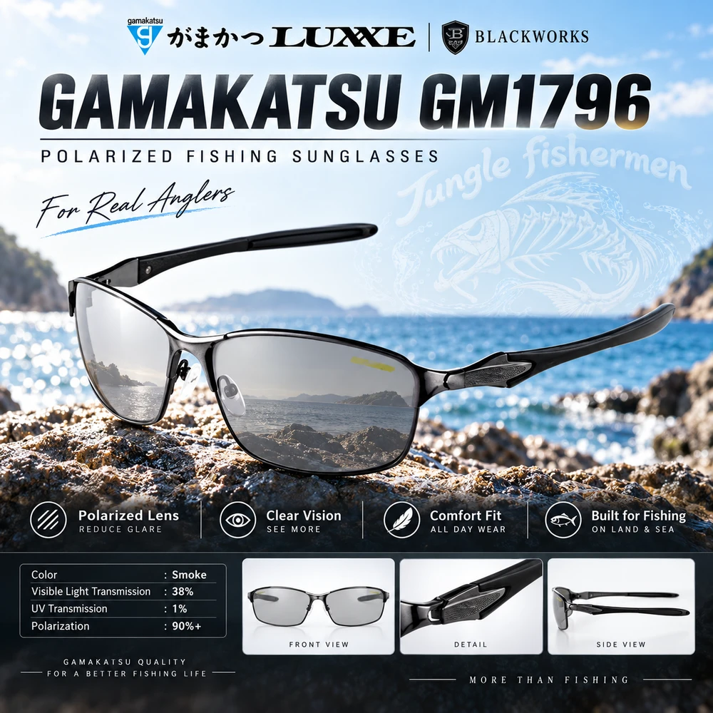 GAMAKATSU FISHING SUNGLASSES GM1796