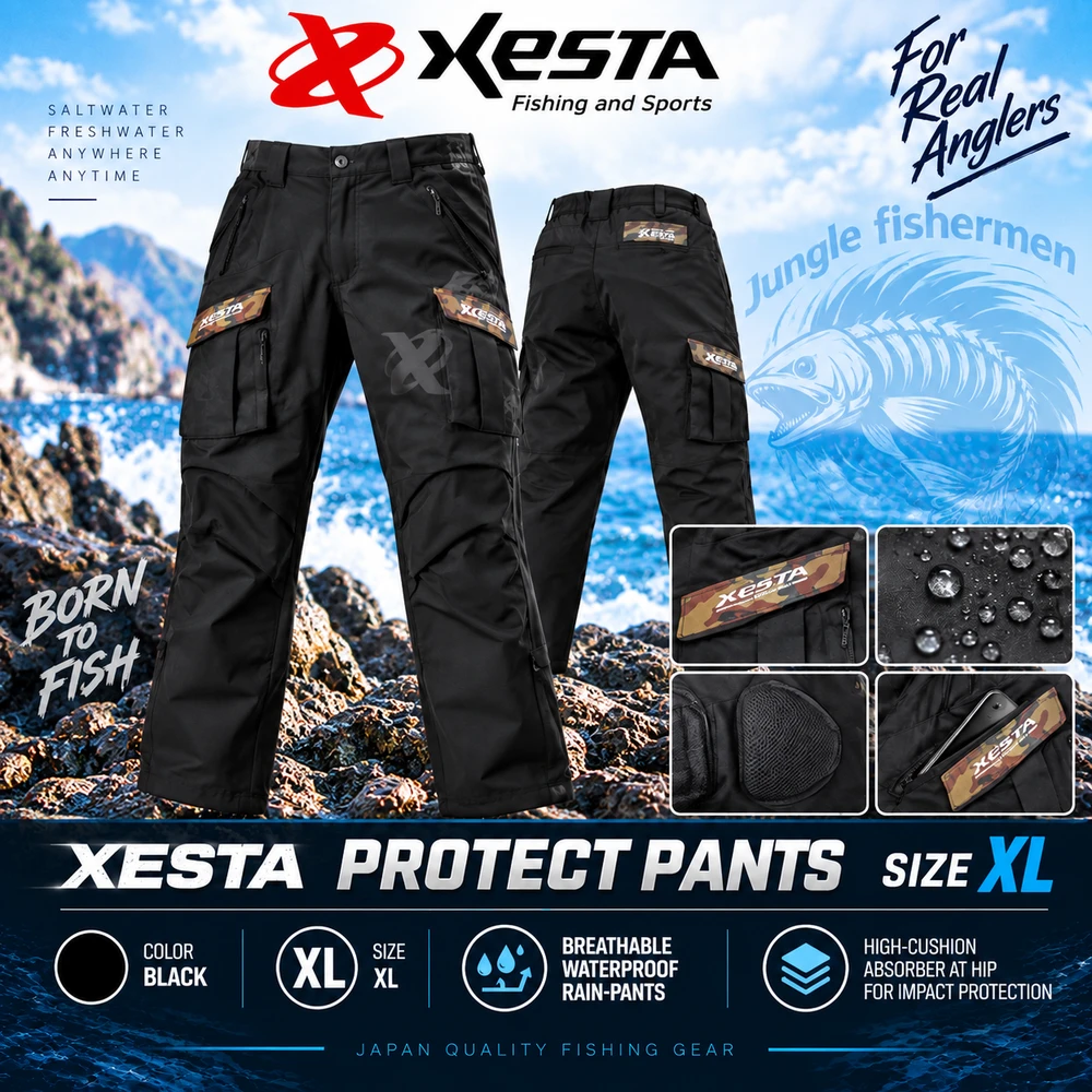 XESTA מכנסיים דוחה מים S
