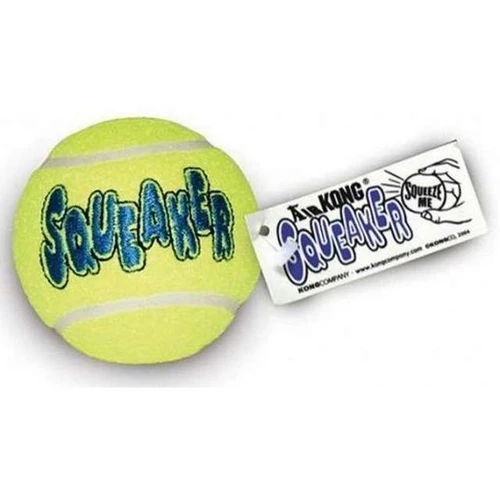 KONG SqueakAir Ball - כדור טניס מצפצף לכלב M