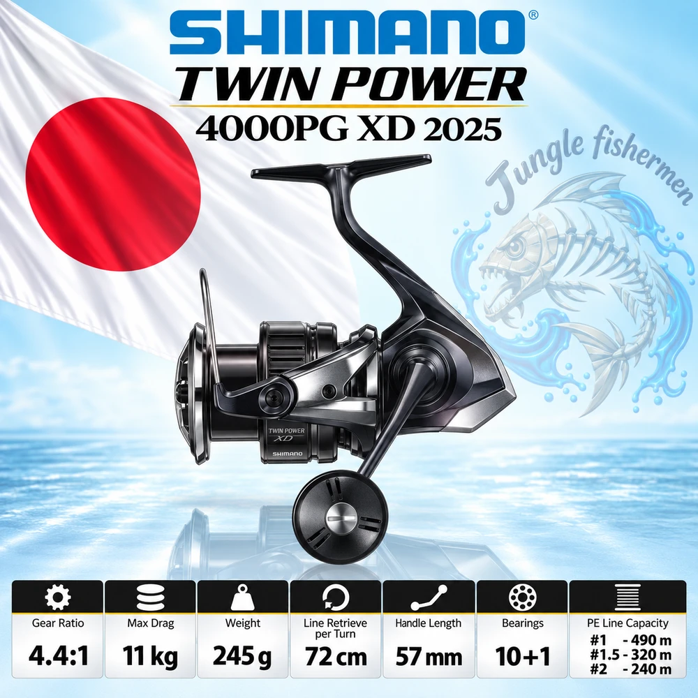 SHIMANO TWIN POWER 4000PG XD 2025