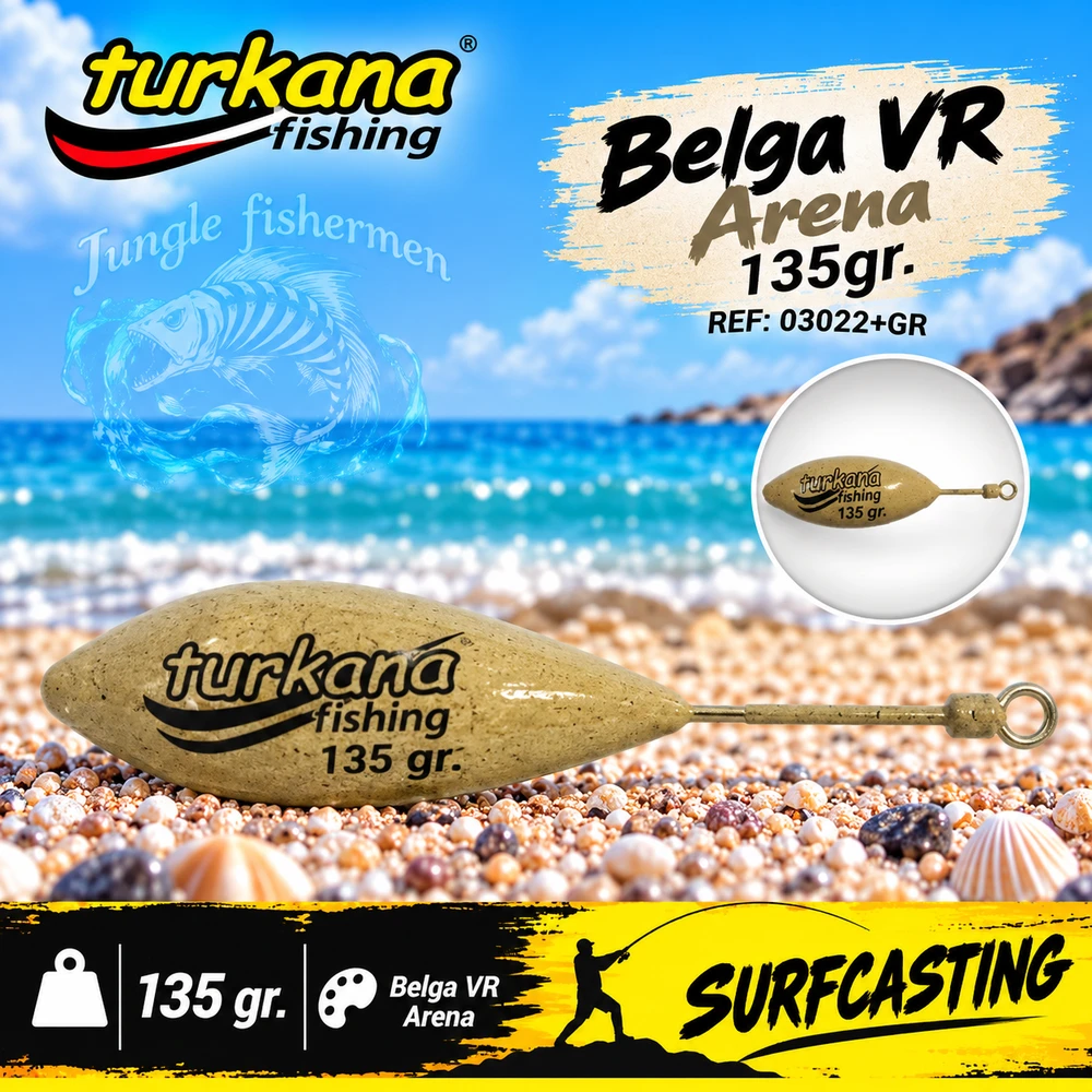 TURKANA Belga VR Arena 135gr 03012135 (המחיר לזוג)