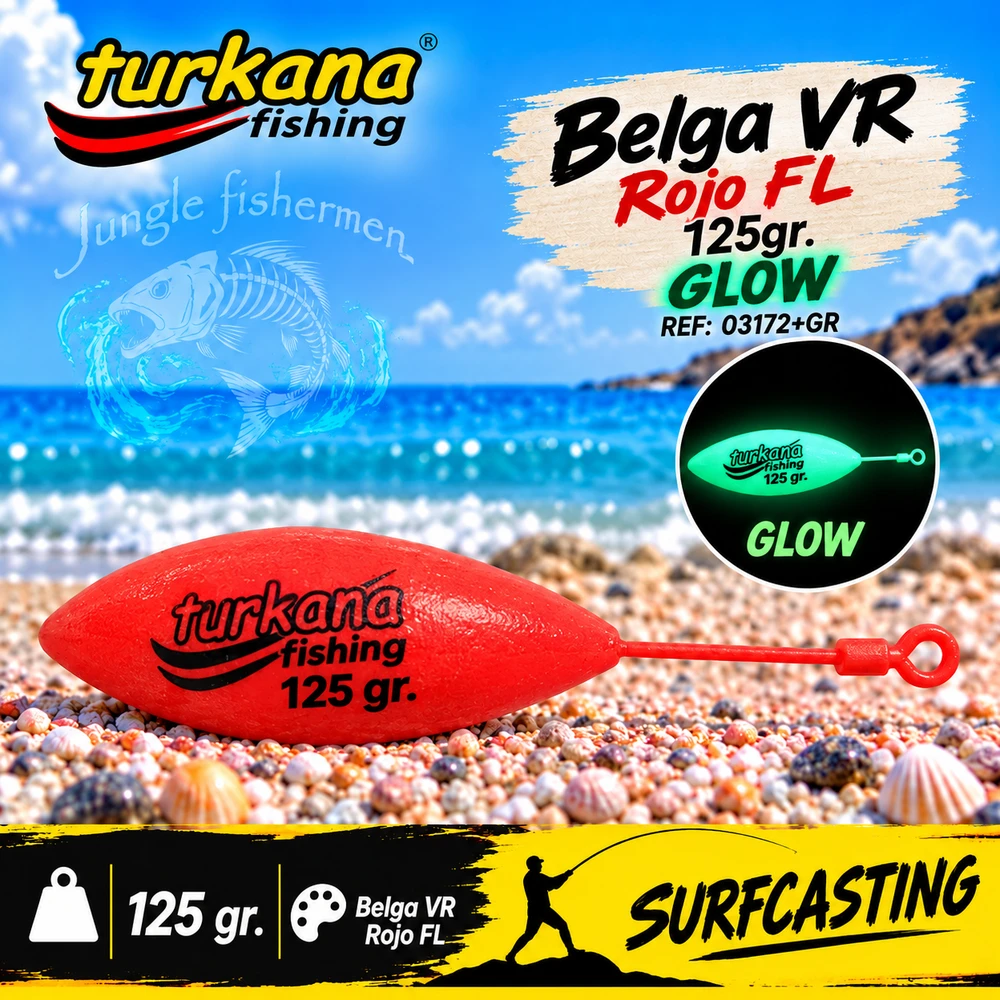 TURKANA Sport VR Rojo-FL 125gr 02173125 (המחיר לזוג)