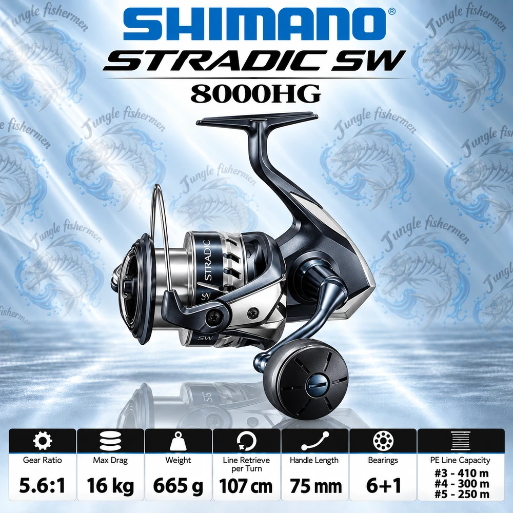 SHIMANO - STRADIC SW 8000HG
