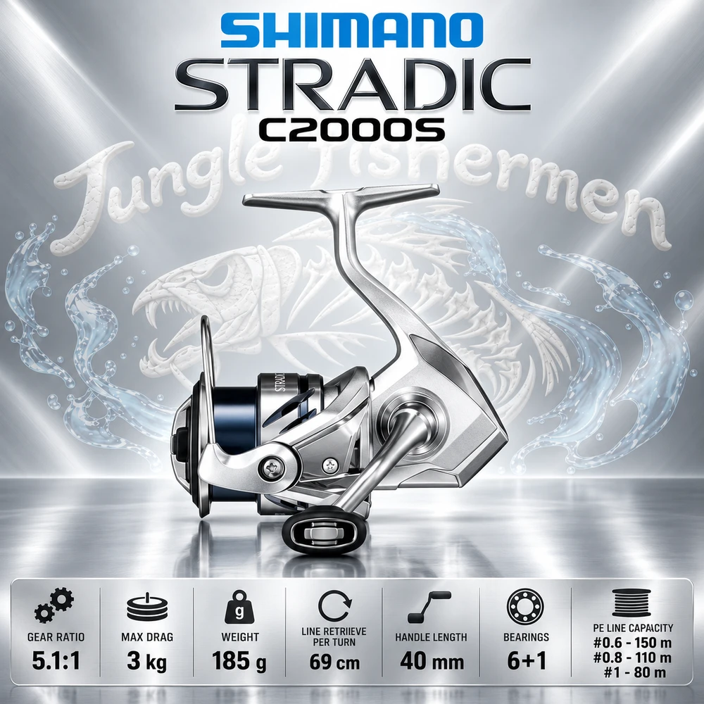 shimano - stradic c2000s