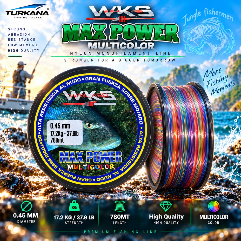 WKS MULTI MAX POWER 0.45MM 37.9LB 1000M
