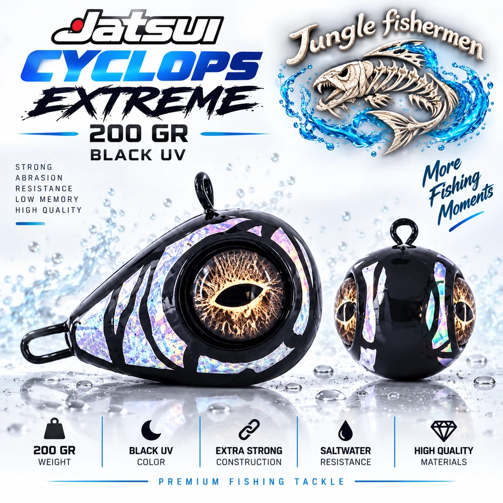 JATSUI CYCLOPS EXTREME 200Gr BLACK UV