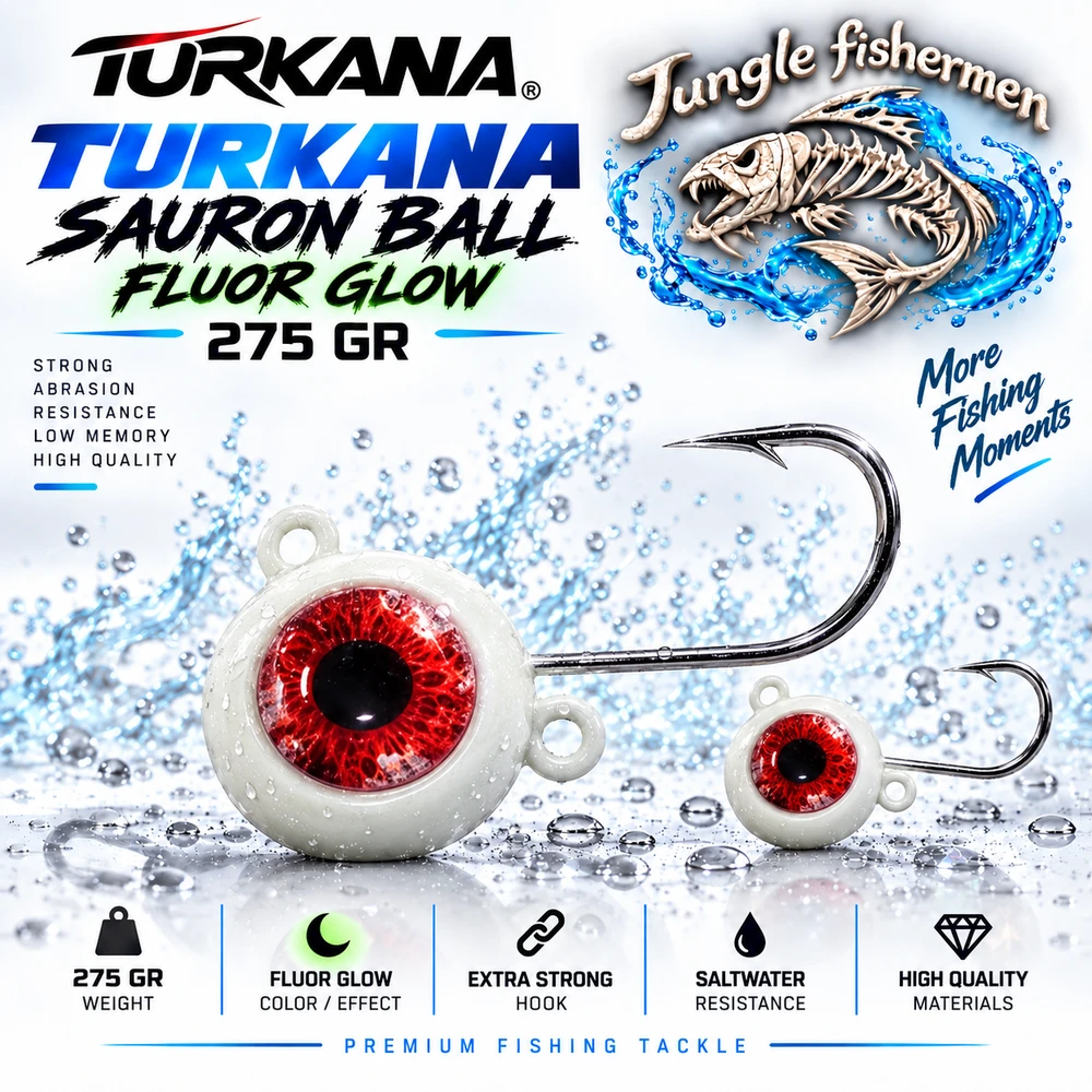 TURKANA SAURON BALL VERDE-FL GLOW 275gr