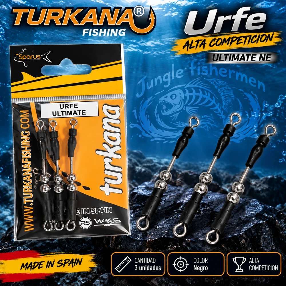 3 יחידות באריזה TURKANA Urfe Alta Competicion Ultimate Ne