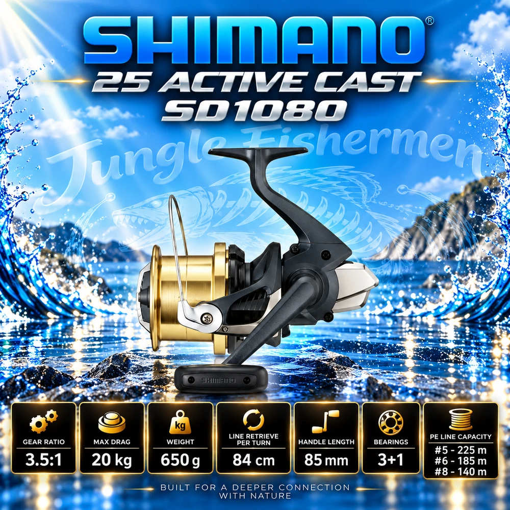 shimano - 25 Active Cast SD1080