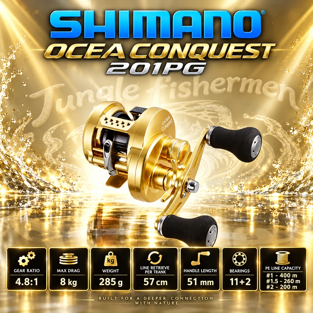 shimano - ocea conquest 201pg