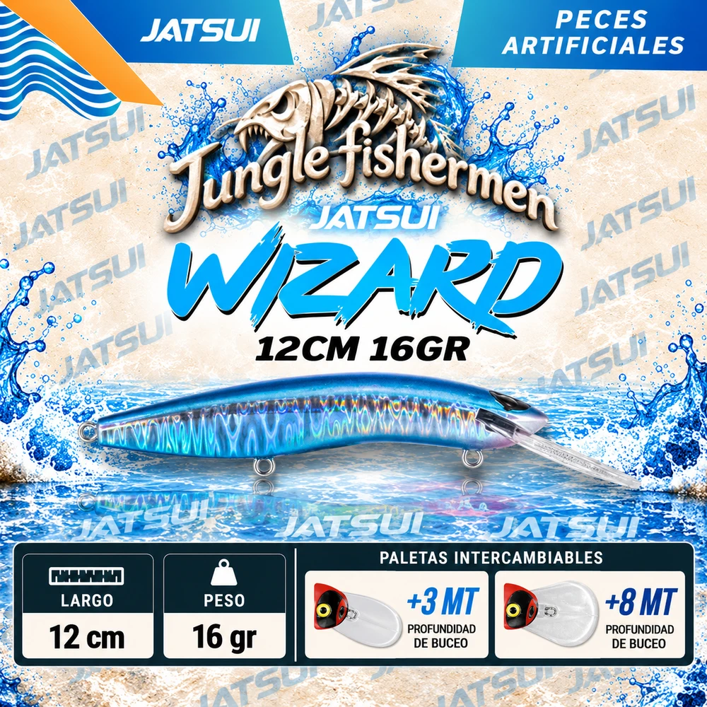JATSUI WIZARD 12CM 16GR HKS
