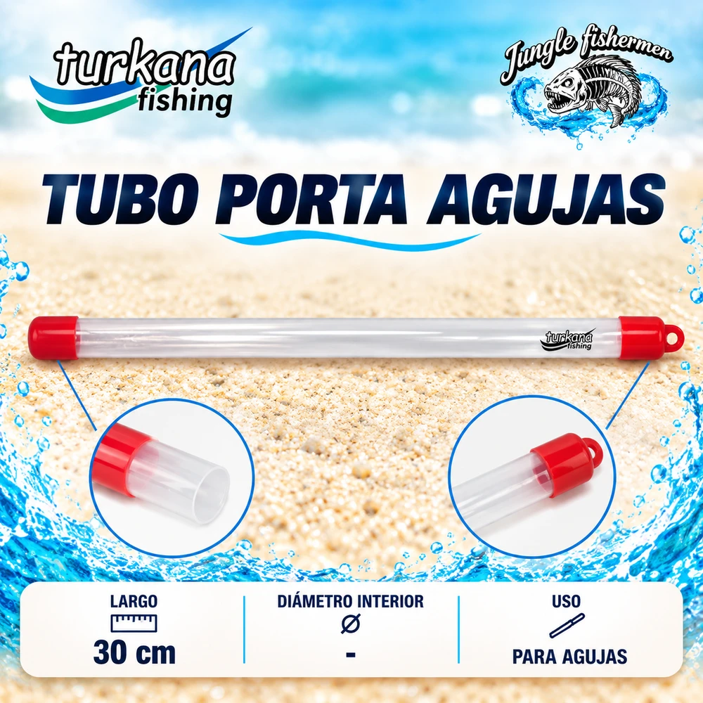 TURKANA Tubo Porta Agujas 30cm- טיוב למחטים 30 ס"מ
