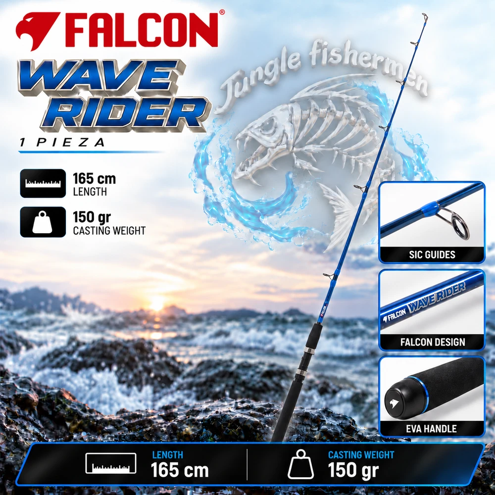 FALCON Wave rider 165 Cm 150 Gr