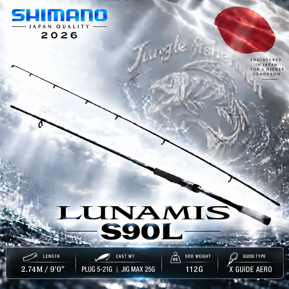 SHIMANO LUNAMIS 2026 90L 5-21 MAX JIG 25G