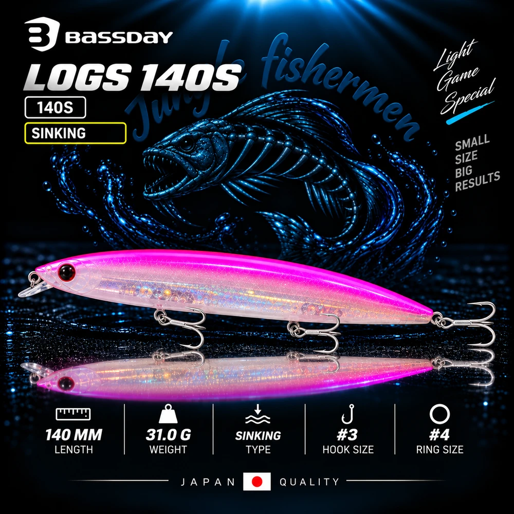 BASSDAY LOGS 140SP-250 31G