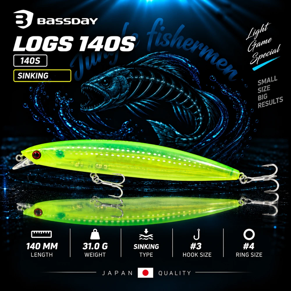 BASSDAY LOGS 140S C-414 31G