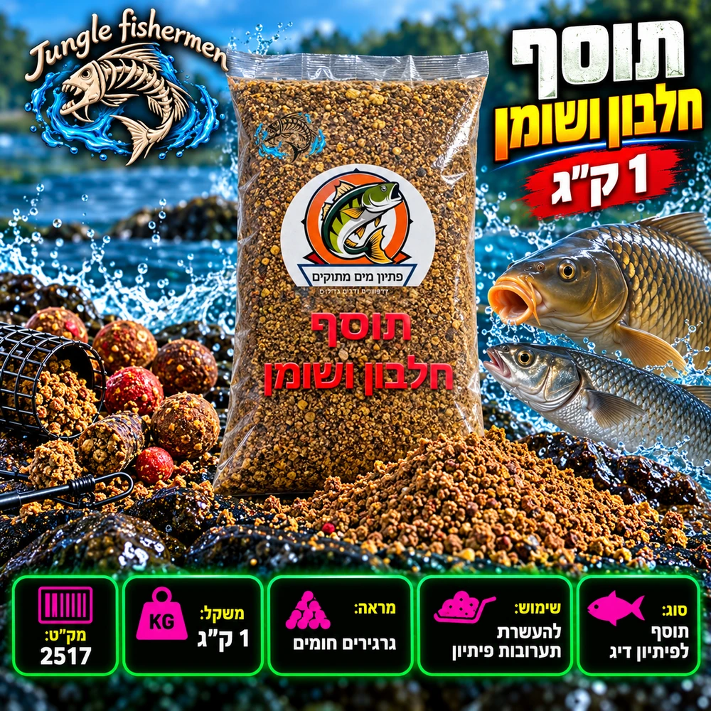 תוסף חלבון שומן 1 ק"ג