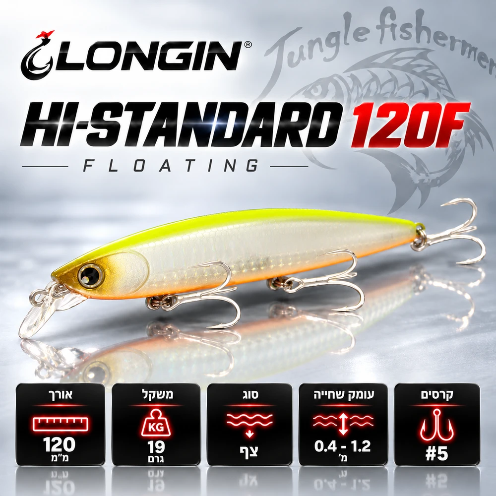 LONGIN - HI-STANDARD 120mm/19g floating 029