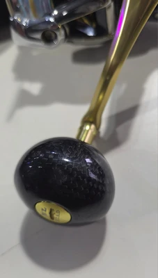 shimano - stella sw 5000xg+שפולה וחוטים+ידית קרבון