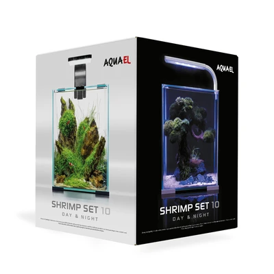 Aquael - Shrimp Set Day & Night White 10L