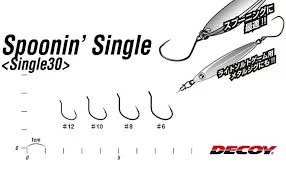 DECOY SPOONIN SINGLE 30 SIZE 6 12 pcs