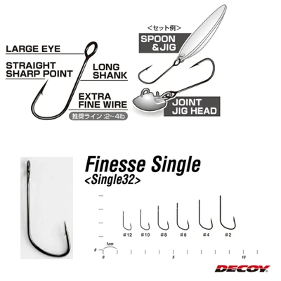 DECOY FINESSE SINGLE 32 SIZE 12