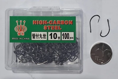 חבילת 100 קרסים מחוזקות מידה 10