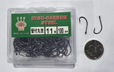 חבילת 100 קרסים מחוזקות מידה 11