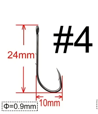 חבילת 50 קרסים מחוזקות מידה 4