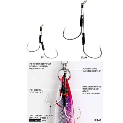 DECOY PIKE ASSIST 3/0 כבל פלדה